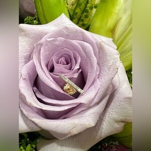 Mejuri Single Pave Diamonds Long Bar Stud